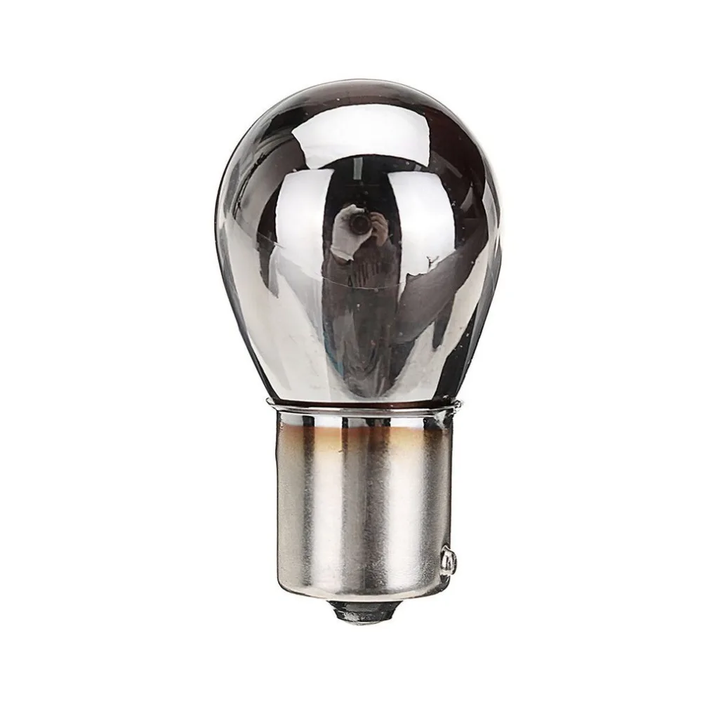 12V BAU15S PY21W Янтарная Поворотная сигнальная лампа индикатор 581 хромированная лампа