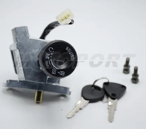 6030182 3 Pin для MBK BOOSTER оригинальный 04 замок зажигания с ключами|lock shims|switch whiteswitch key lock |