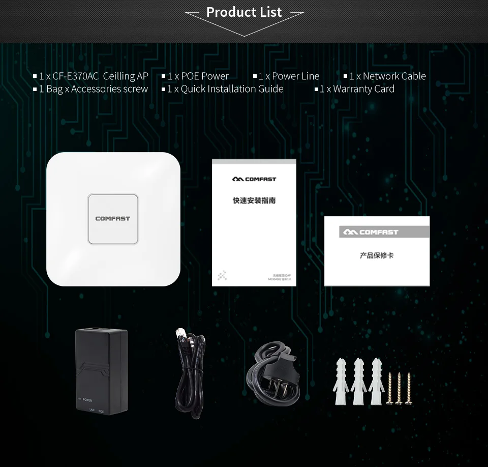 Роутер COMFAST 1200 Мбит/с 2 4 ГГц + 5 8 ГГц|openwrt wifi router|gigabit routerwifi router |