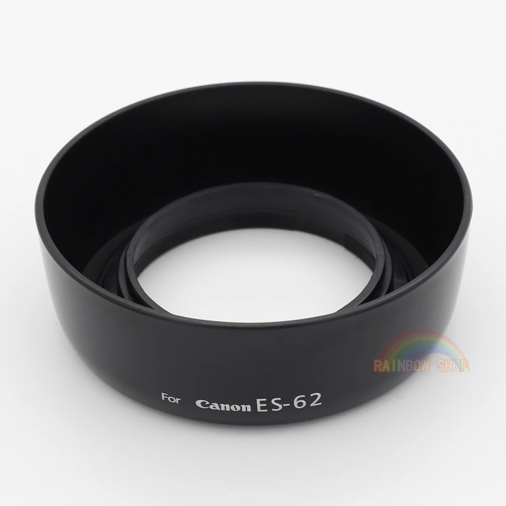 ES 62 II ES-62 бленда объектива камеры для Canon EOS EF 18-55 мм 55-250 50 f1.8 объектив ES-62II номер