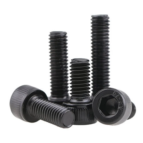 M12 Left Hand Allen Screws Socket Cap Head Hexagon Bolts Anti-screw Black 20mm-100mm Length | Обустройство дома
