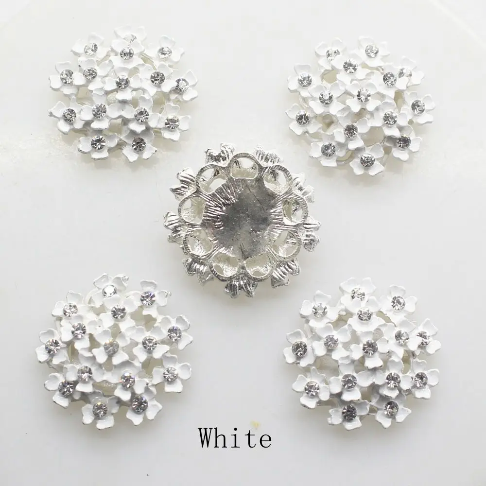 Пуговица из сплава 10 цветов специальные блестящие алмазные пуговицы со стразами