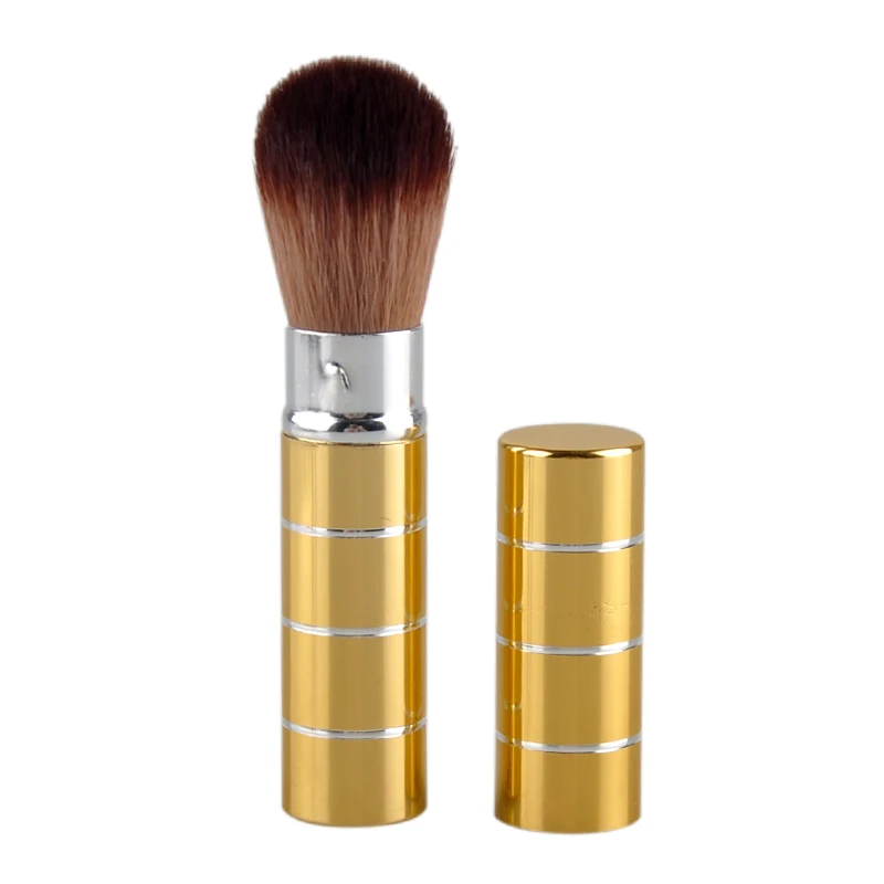 Выдвижная мягкая кисть для лица щек пудры основы румян Кисть макияжа