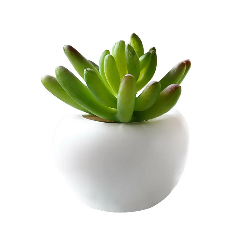 B 1pc Fridge Magnets Cute Cactus Succulent Plant Magnet Button Cactus Refrigerator Message Sticker Home Decor - Цвет: B