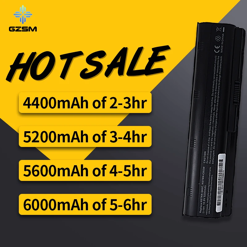 Аккумулятор HSW для HP PAVILION DM4 DV3 DV5 DV6 DV7 G4 G6 G7 G72 G62 G42 Compaq CQ32 CQ42 CQ43 CQ56 CQ62 CQ72 MU06|battery for