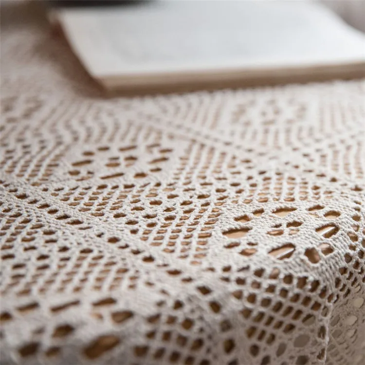 Бежевый вязаный круглый скатерть на стол Mantel De Mesa Универсальный Redondo Obrus Nappe Toalhas De Mesa Manteleria