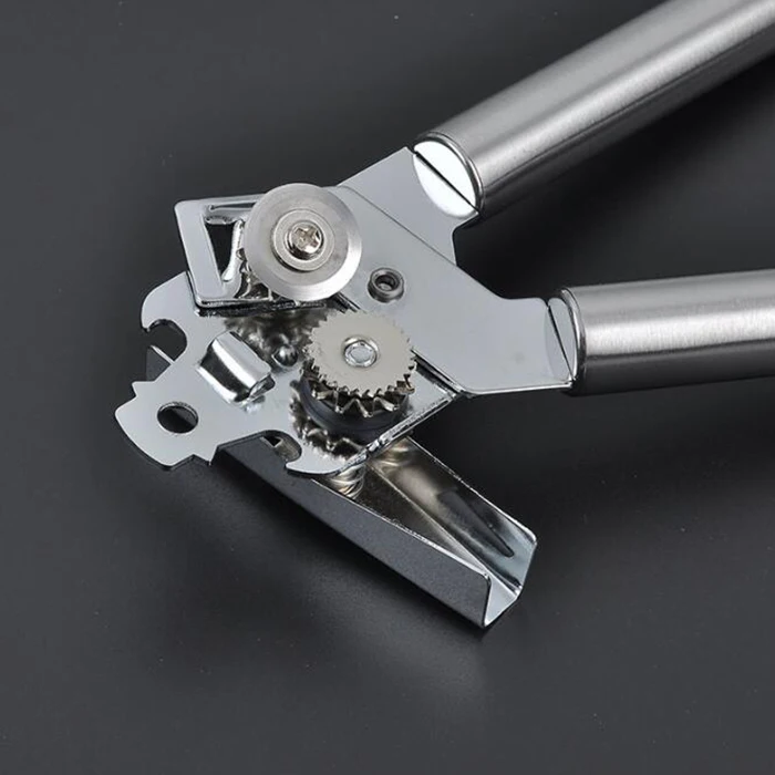 Новая Сверхмощная Нержавеющая сталь консервная банка с крышкой открывалка