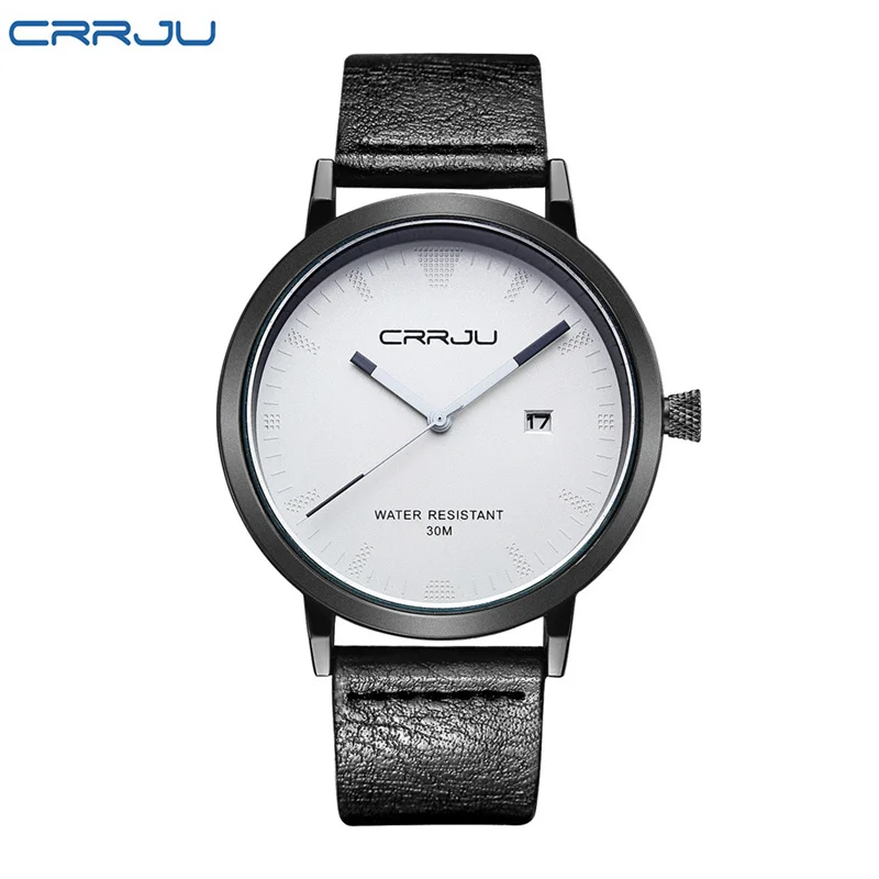 Relogio Masculino бренд CRRJU спортивные наручные часы Мужские водонепроницаемые мужские