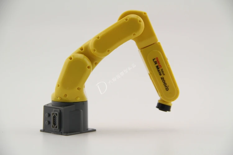 Изысканная 3d-модель робота 1:10 масштаб FANUC LR Mate 200iD манипулятор вертикальная