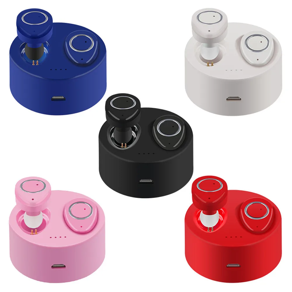 Bluetooth гарнитура наушники TWS F1 стерео разъединение канала устраняет шум работает