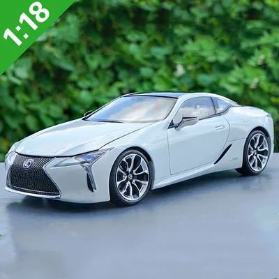 Белый Изысканный подарок 1:18 LEXUS LC500h сплав модель автомобиля, высокая имитация металлическая модель автомобиля, расширенная коллекция и подарок - Цвет: Белый