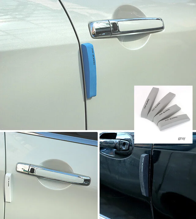 Rete 4 шт./лот EVA автомобильный протектор двери волокна боковой край защитные