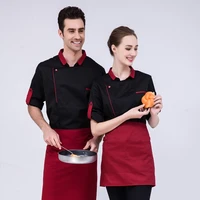 quality chef working uniform clothing long sleeve men services cooking clothes jackets coat chef uniform hotel kitchen b 6526