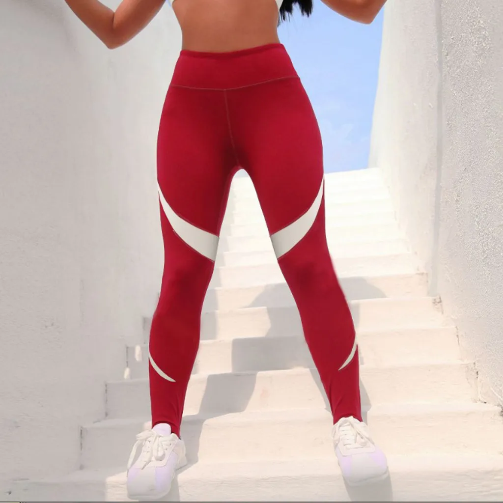 Ms digital honeycomb Black and Red Hips elastic Quick-drying Professional Running Leggins Sport Fitness Tights Trousers 5.24 | Спорт и