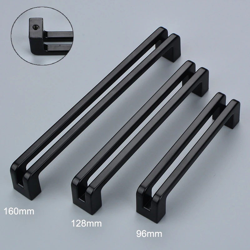 Современные Простые черные вертикальные европейские шкафы минималистичные