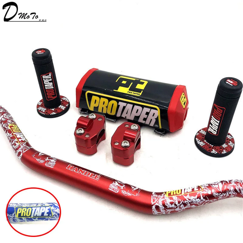 Руль для PRO конический пакет бар 1 1/8 &quotРучка Бар накладки Захваты Pit Pro Гонки грязи