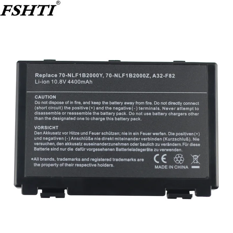 Аккумулятор для ноутбука Asus A32 f82 K50id K50AF K51AC K51AB K51AE K40in k50in K40ij K40 K50ij K61i K60ij K70ab K70ic