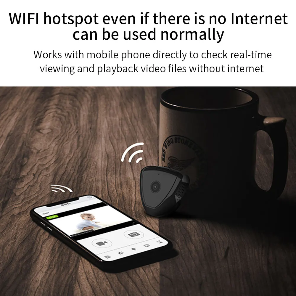 Мини wifi камера P2P cctv ip безопасности 1080 p HD|Камеры видеонаблюдения| |