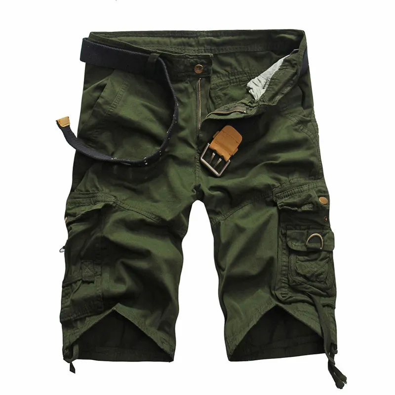 

Men Summer Camouflage Cargo Shorts Cool Male Loose Work Shorts Man Military Short Pants Clothing Camo Plus Size 29-38