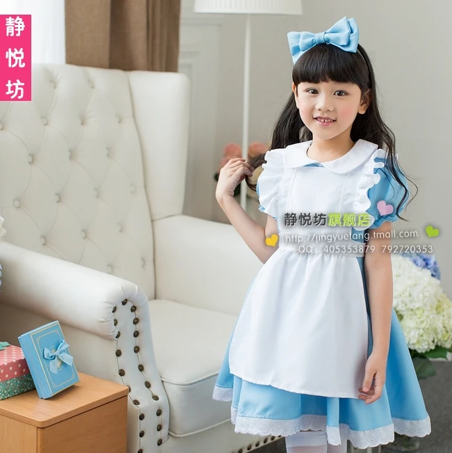 Женский Детский карнавальный костюм подружки Алисы | Тематическая одежда и