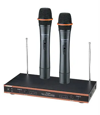 Takstar TS-6320 2-канальная VHF Беспроводная микрофонная система используется для