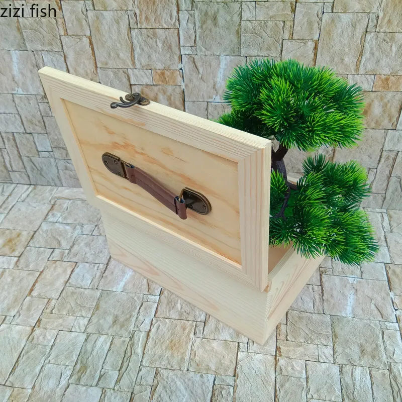 Деревянная коробка для хранения инструментов для шитья DIY многофункциональная коробка для шитья и вышивки ящик для хранения инструментов
