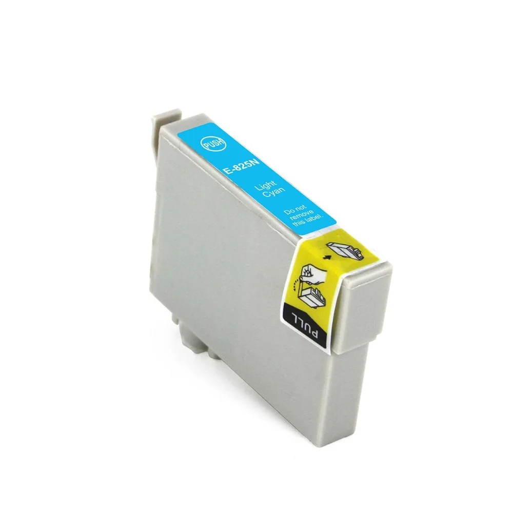 Цветной совместимый для Epson T0821N BK Черный чернильный картридж T50 R290 R295 R390 RX590 RX610 RX615
