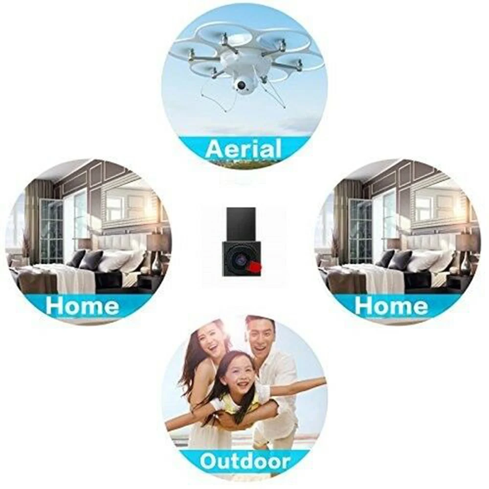 4K Cam DIY для скрытых камер детектор движения с беспроводным Wi-Fi телефоном wi-fi Мобильные аксессуары безопасности