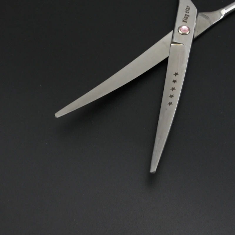 7-дюймовые профессиональные ножницы для домашних животных изогнутые ухода за