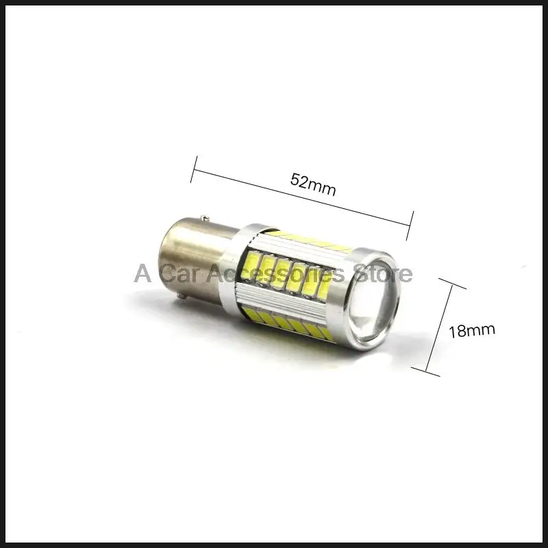 2шт S25 1157 BAY15D 33 светодиодный 5630 SMD P21/5 Вт 2057 7528 Автомобильный задний фонарь стоп