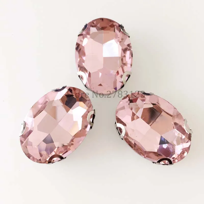 Полноразмерные D-образные красные стеклянные камни высшего качества пришивные