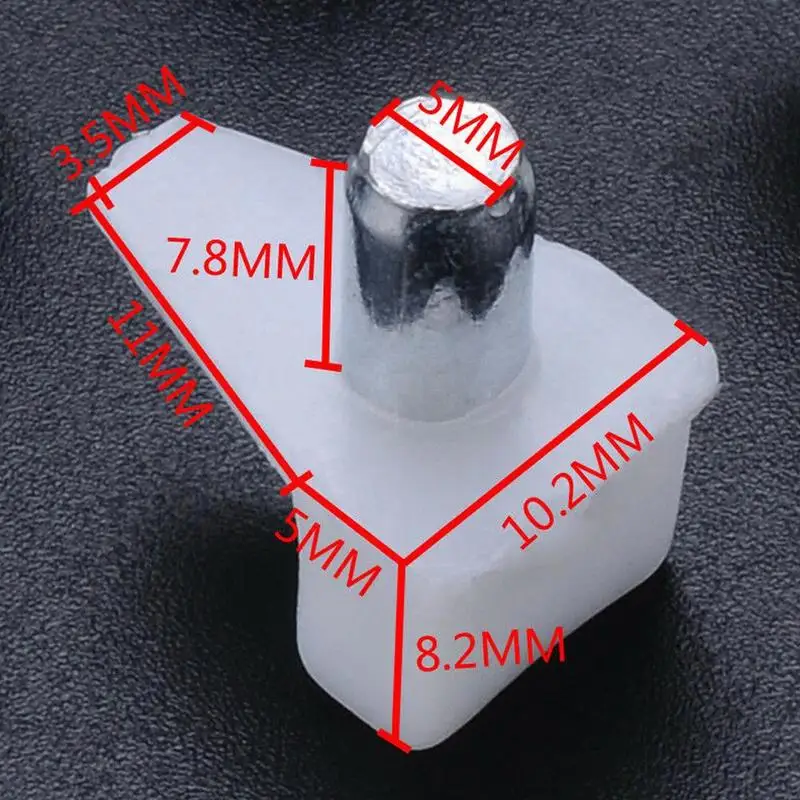 10 шт. шпильки для полки металлические разделитель шкафа деревянный держатель