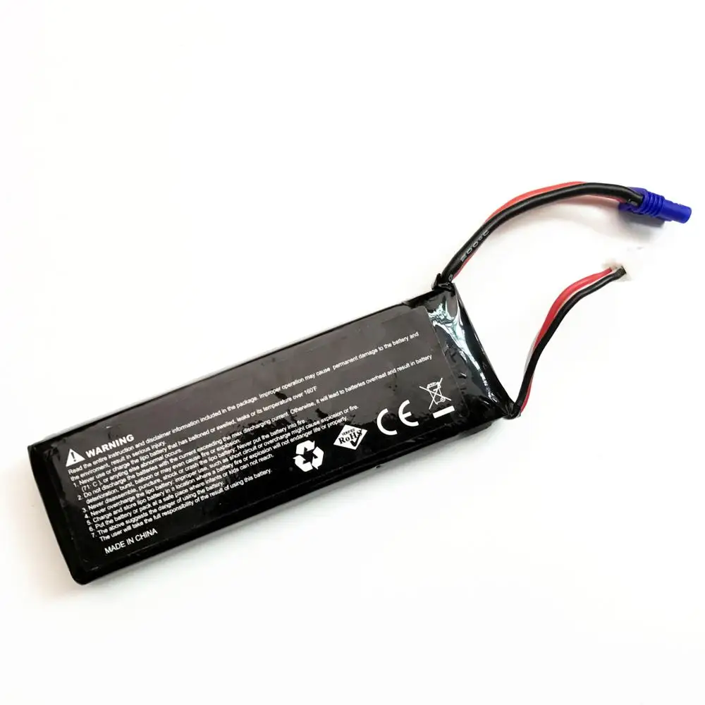 Saleaman 7 4 В 2700 мАч 10C Батарея + 1 в 3 кабеля USB Зарядное устройство Комплект для Hubsan H501S