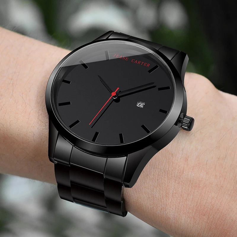 Часы наручные мужские кварцевые роскошные Брендовые спортивные полностью