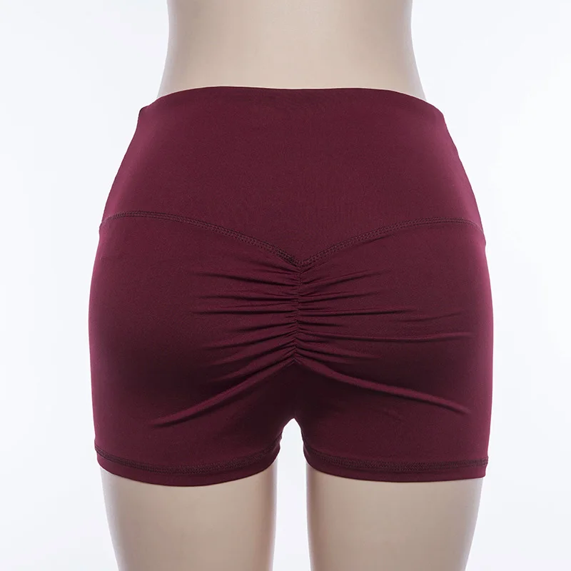 Cwlsp Шорты модные Шорты девушку Высокая талия Yogapants пикантные Шорты для лета Шорты QZ2569