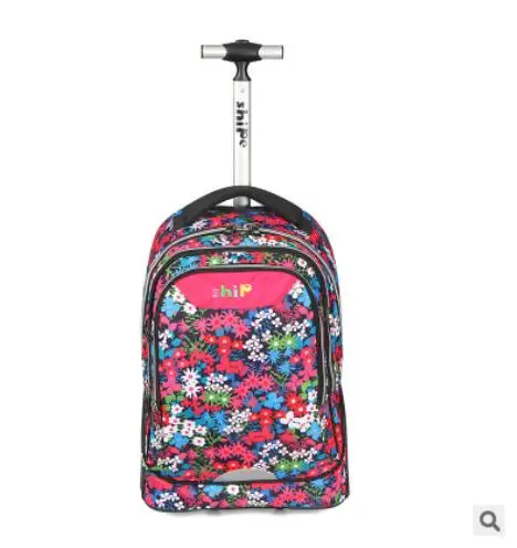 kids School bag on wheels school rolling backpack Children wheeled backpack student Travel Rolling Luggage backpack Trolley bags