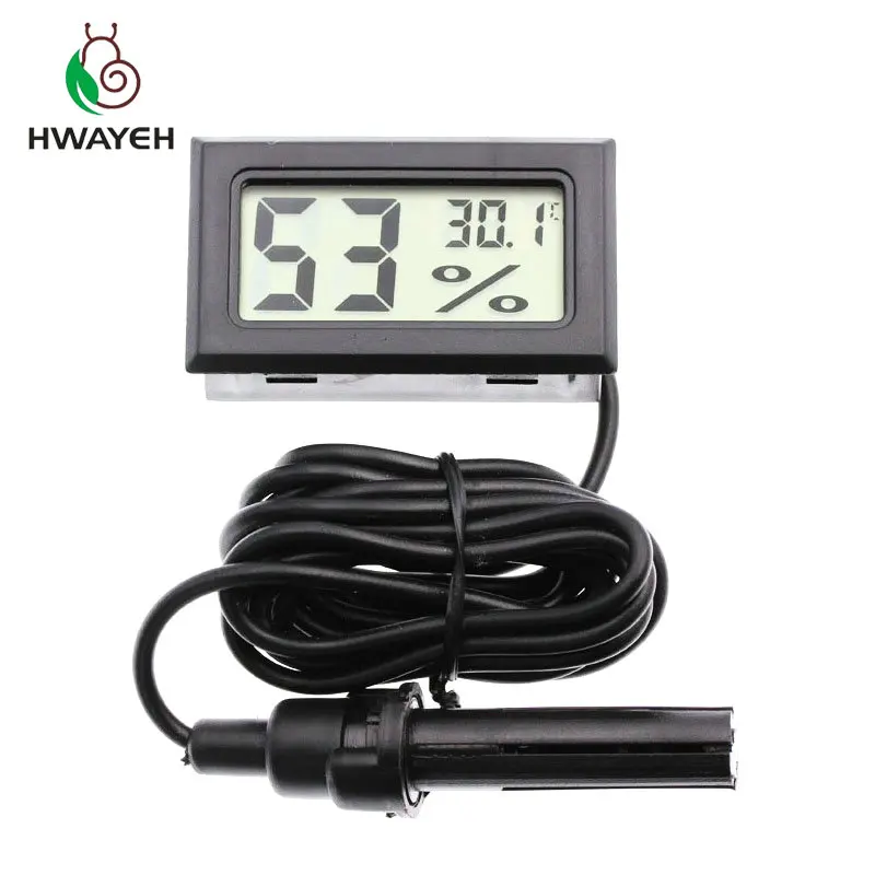 Лидер продаж профессиональный мини зонд ЖК цифровой термометр гигрометр