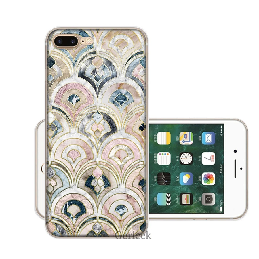 Чехол для телефона iPhone 11 Pro чехол X XS XR Max 6 6s 7 8 Plus5 SE в стиле марокканского АР деко
