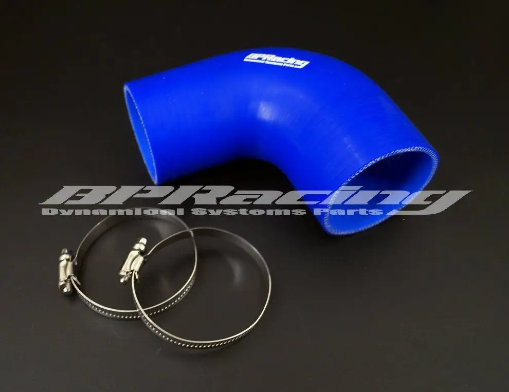 

70mm to 76mm/70mm to 80mm Silicone 90 Degree Reduce Hose/2.76" inch to 3" inch/2.76" inch to 3.15"inch piping/ 4 Layer