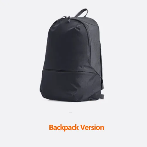 Backpack Black Xiaomi Mijia Youpin Home ZanJia легкая серия маленький рюкзак и нагрудная сумка через плечо - Цвет: Backpack Black