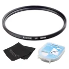 82 ММ ультрафиолетовый УФ-фильтр для объектива + чехол + подарок для Nikon Canon Sony Pentax Sigma