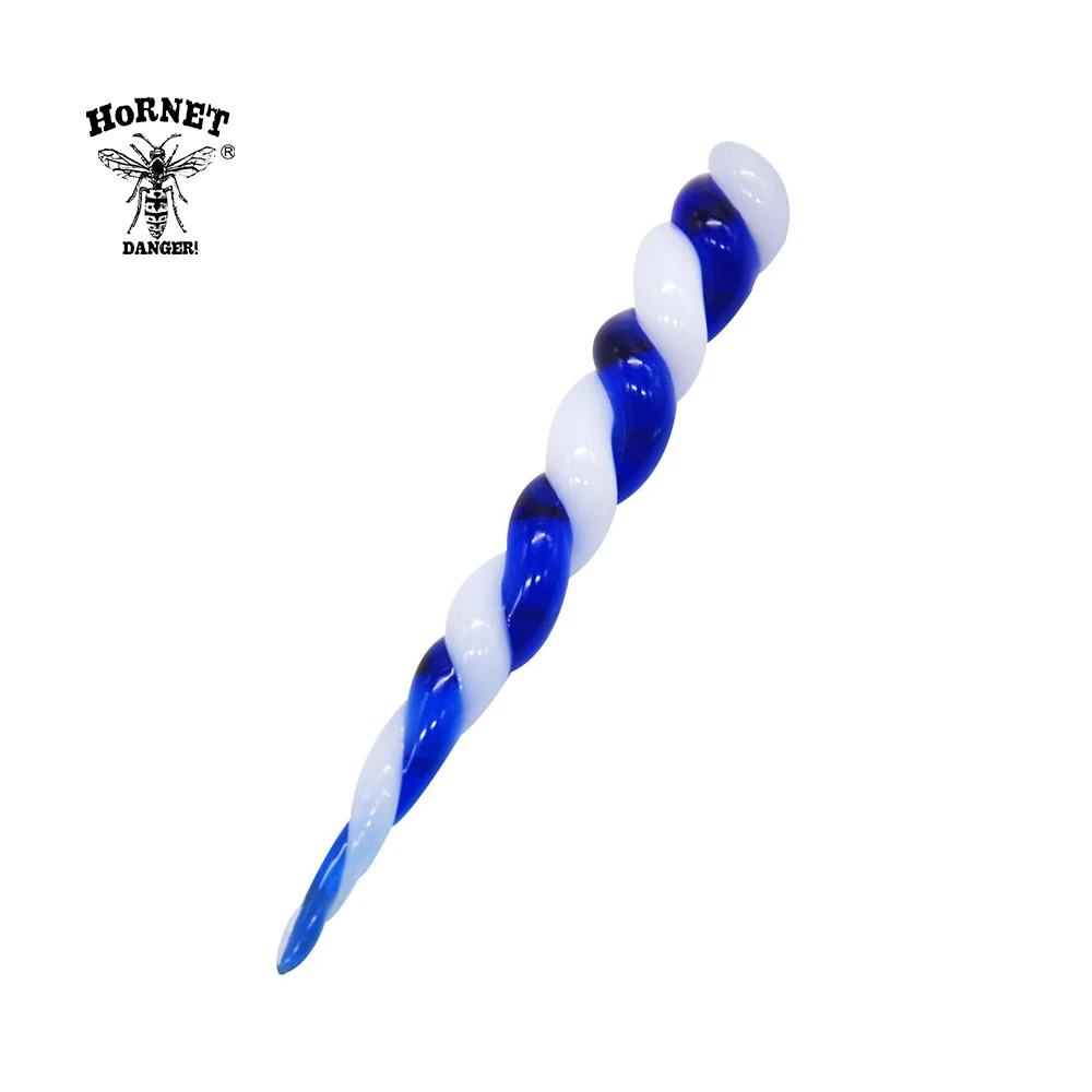 

4.45 Inch Wax Dab Tool Premium Glass Dabbler Colorful Thick Pyrex Dabber Tools smoking accessories Wholesale
