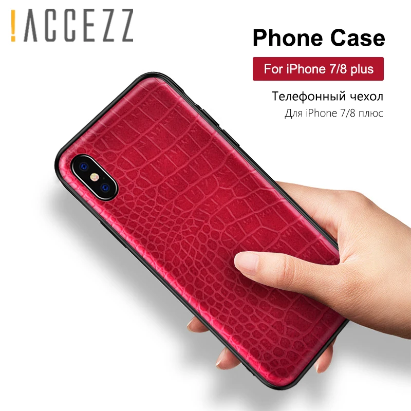 !ACCEZZ TPU Phone Case For iphone XS MAX XR X 6 6S 7 8 Plus 10 Retro Vintage Crocodile Snake Skin Pattern Protective Cover Shell |