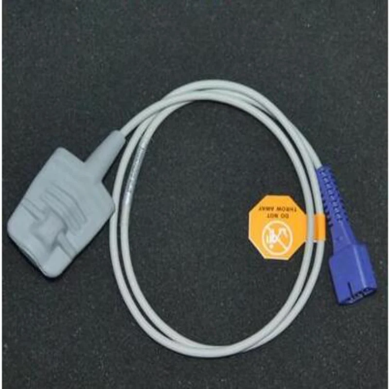 Силиконовый датчик насыщенности кислородом совместимый с Nellcor DB7 Pin для взрослых