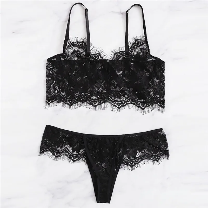 Женское нижнее белье корсет кружевное ратия муслин топы + трусы пижама женская