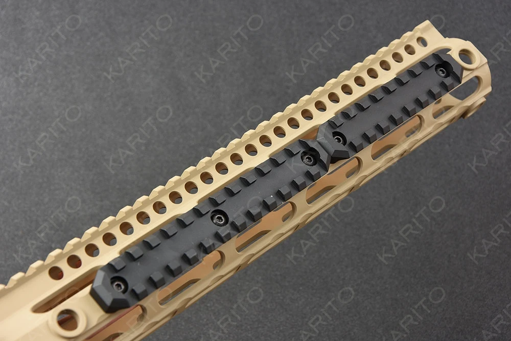 Cnc m-lok 9 слотов рельсовая панель Пикатинни Вивер поручень боковая