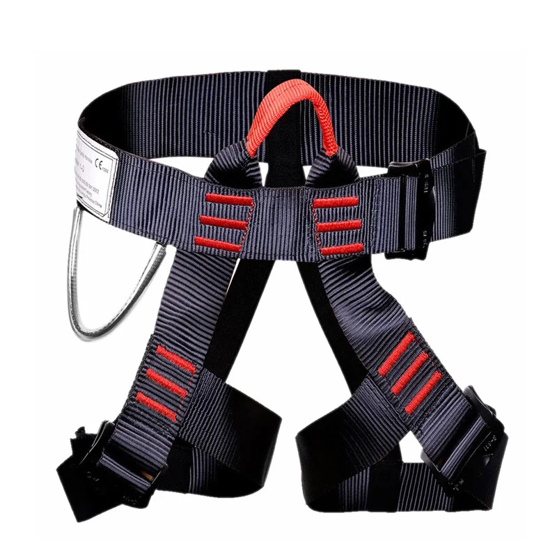 Climbing Harness Safe Seat Belts Mountaineering Rock Climbing Rappelling Body Guide Harness