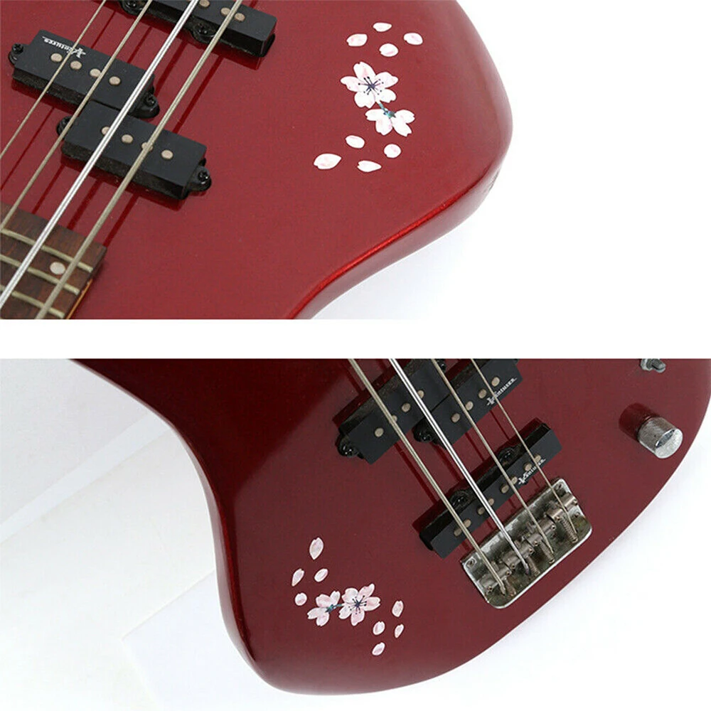 New Inlay Stickers Cherry Blossoms At Guitar Heads And Pick Guards Blossom Thin Sticker Decoration | Дом и сад