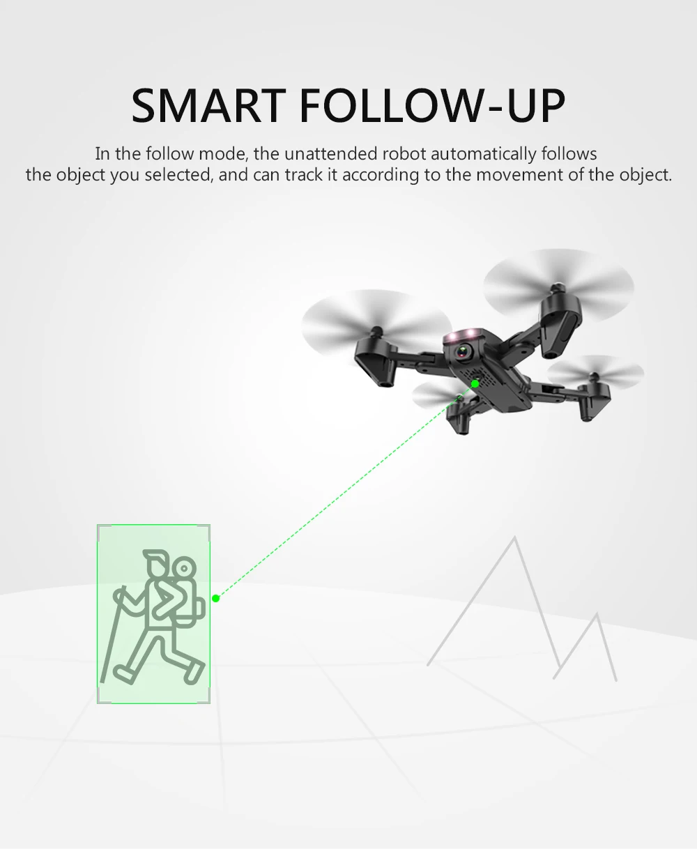 LYZRC Радиоуправляемый вертолет Дрон с камерой HD 1080P wifi FPV RC Дрон Профессиональный складной Квадрокоптер 20 минут работы от батареи