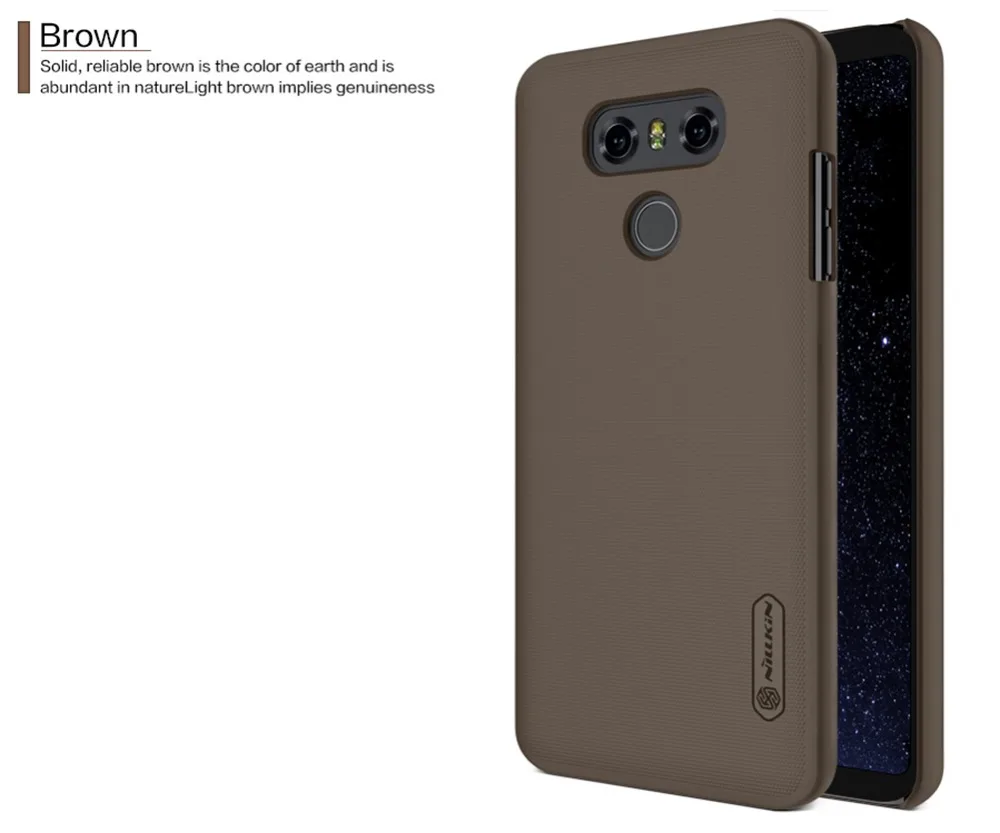 Для LG G6 чехол NILLKIN матовый Защитный матовый жесткий чехол на заднюю панель для LG G6 5,7 дюймов чехол для телефона s Новинка